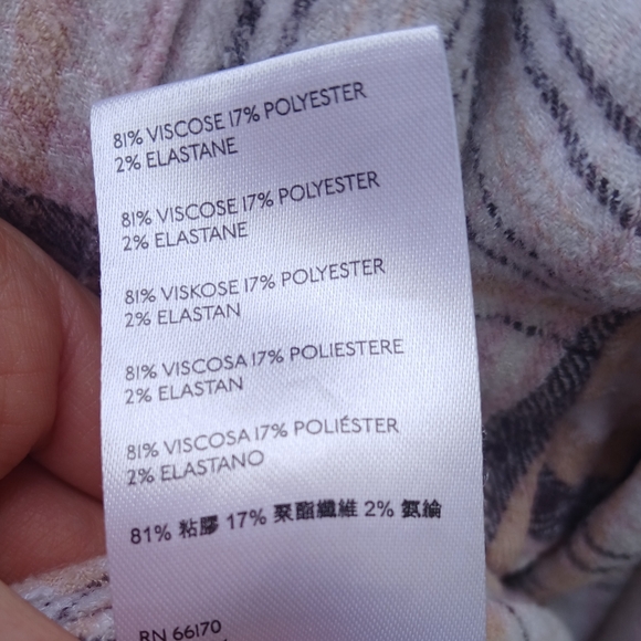 We The Free Flannel Plaid Button Up Oversized Top Extra Small EUC - Picture 11 of 11